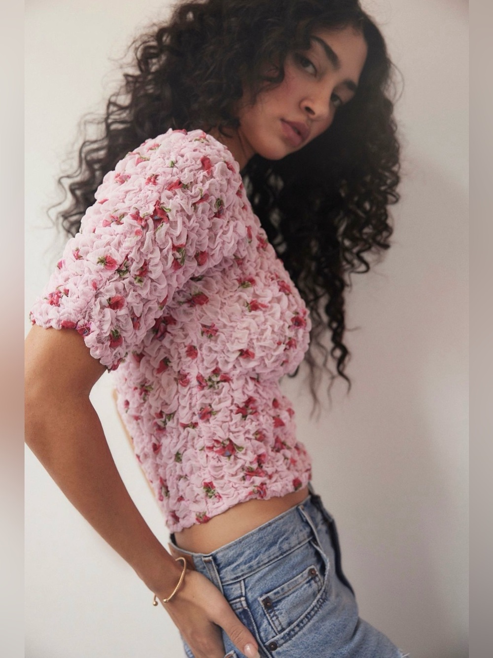 Free People Rosie Posie Top